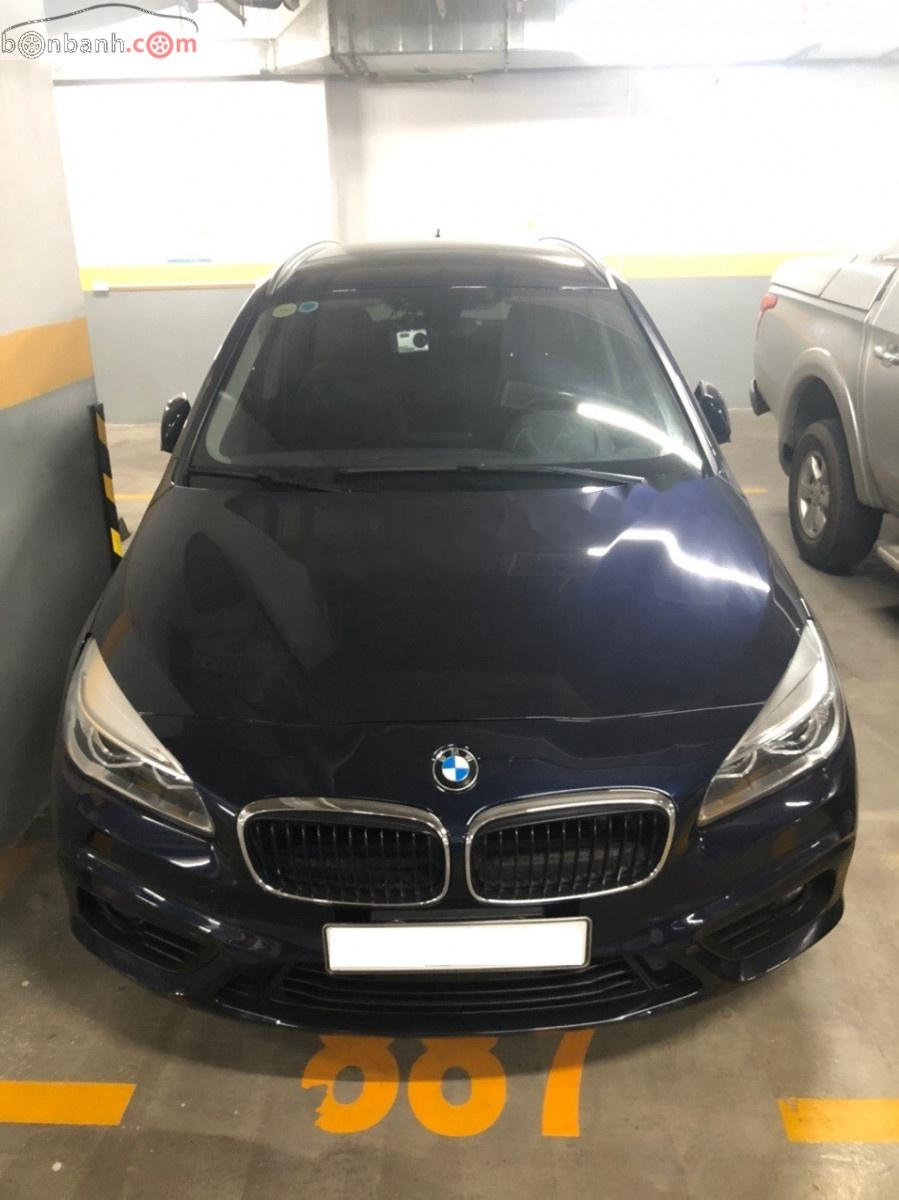 BMW 2 Series 218i Gran Tourer 2016 - Cần bán gấp BMW 2 Series 218i Gran Tourer năm 2016, màu xanh lam, nhập khẩu nguyên chiếc, giá chỉ 950 triệu