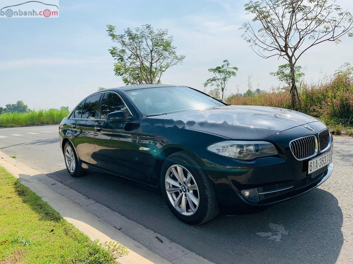 BMW 5 Series 520i 2013 - Bán BMW 5 Series 520i đời 2013, màu đen, nhập khẩu nguyên chiếc