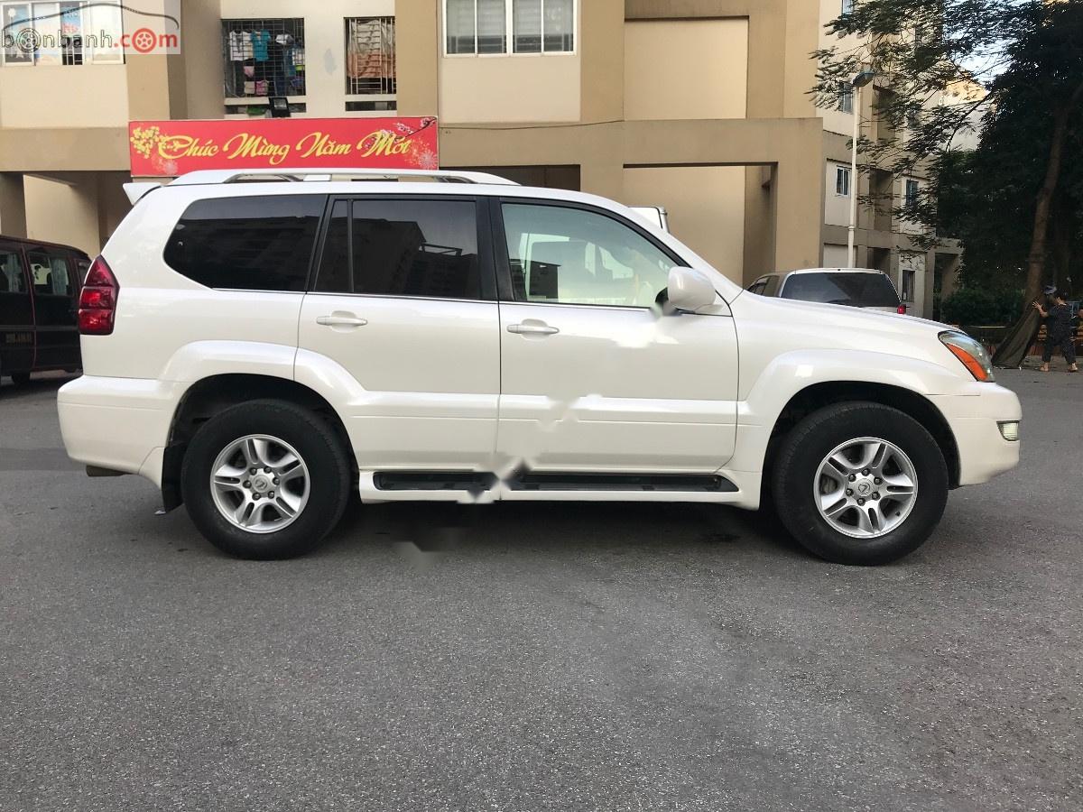 Lexus GX 470 2006 - Cần bán xe Lexus GX 470 năm sản xuất 2006, màu trắng, xe nhập chính chủ