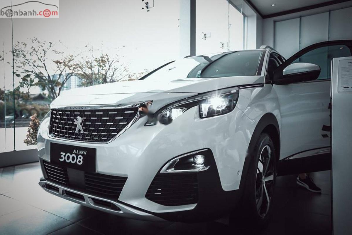 Peugeot 3008 1.6 AT 2019 - Cần bán xe Peugeot 3008 1.6 AT 2019, màu trắng