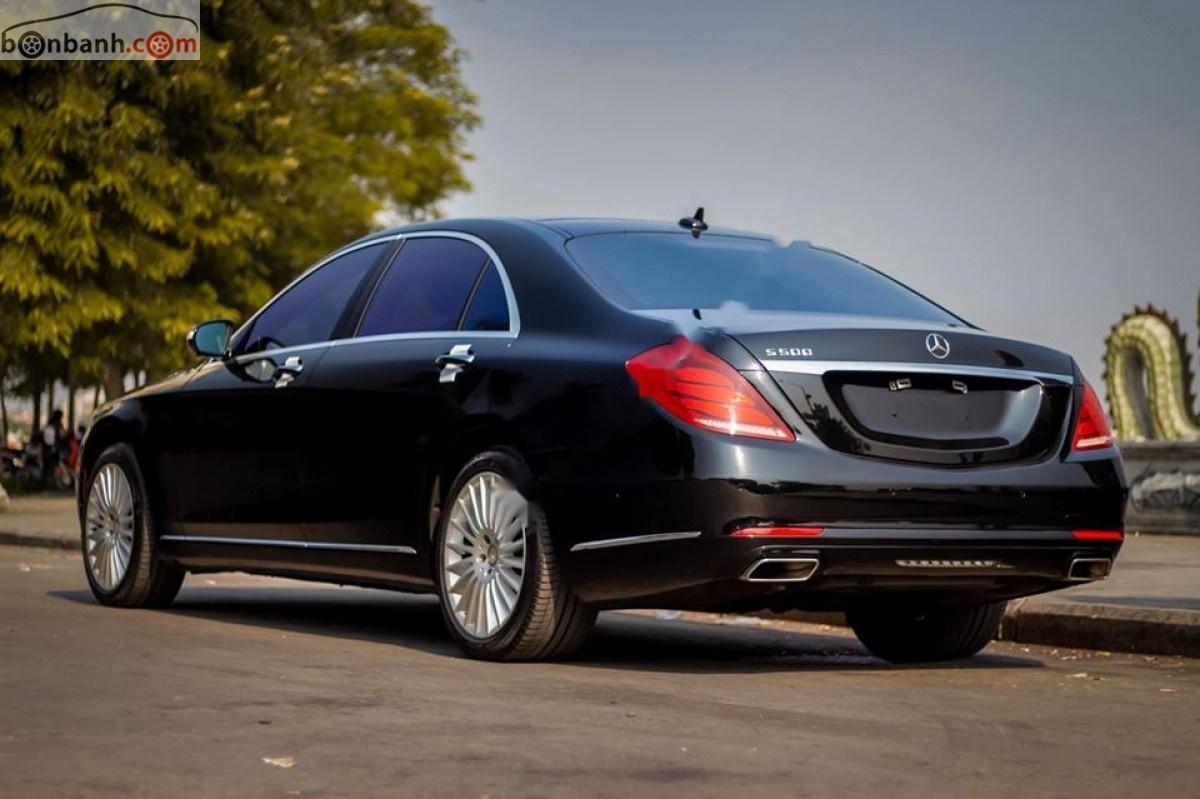 Mercedes-Benz S class  S500L 2016 - Cần bán Mercedes S500L 2016, màu đen, nhập khẩu  