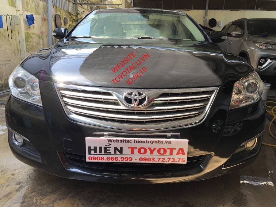 Toyota Camry  2.4G  2007 - Bán Toyota Camry 2.4G sản xuất 2007, màu đen như mới, 480tr