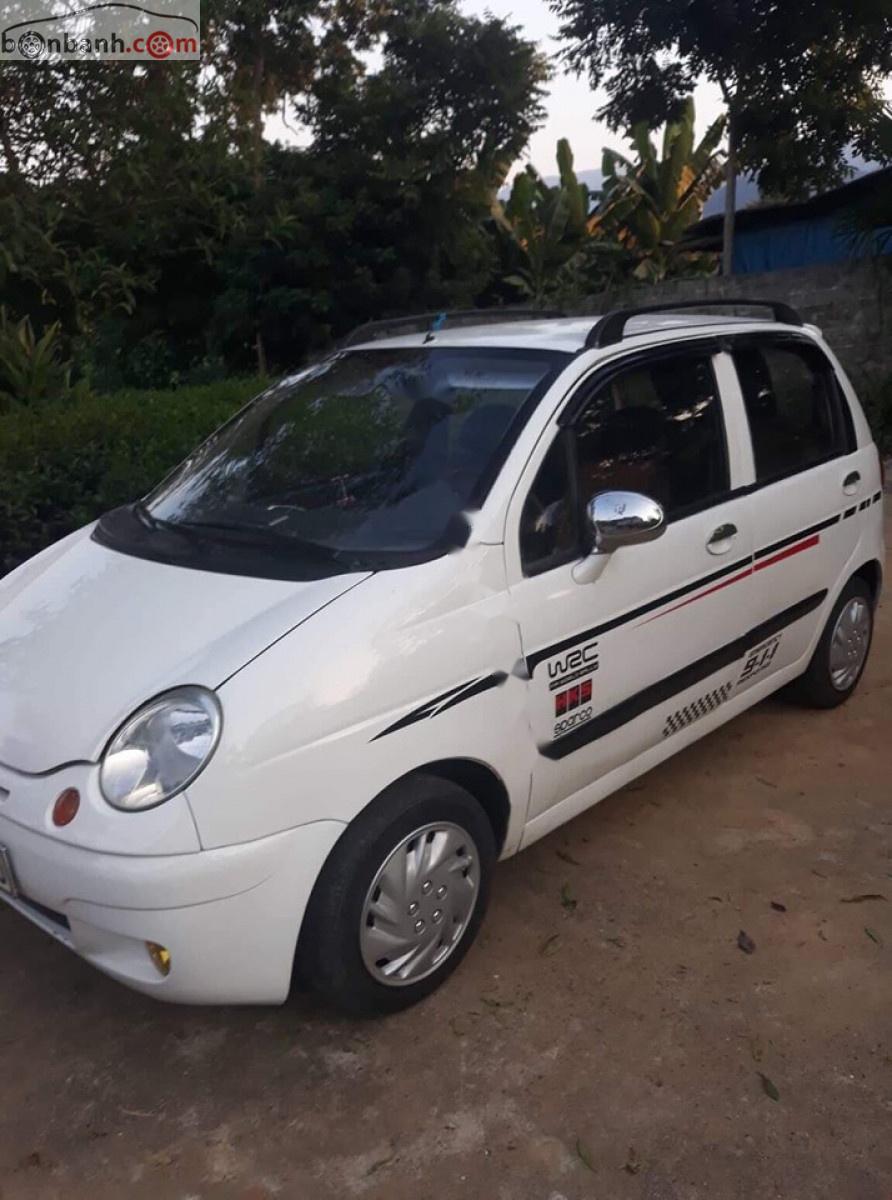 Daewoo Matiz   2008 - Cần bán xe cũ Daewoo Matiz S 0.8 MT năm sản xuất 2008, màu trắng