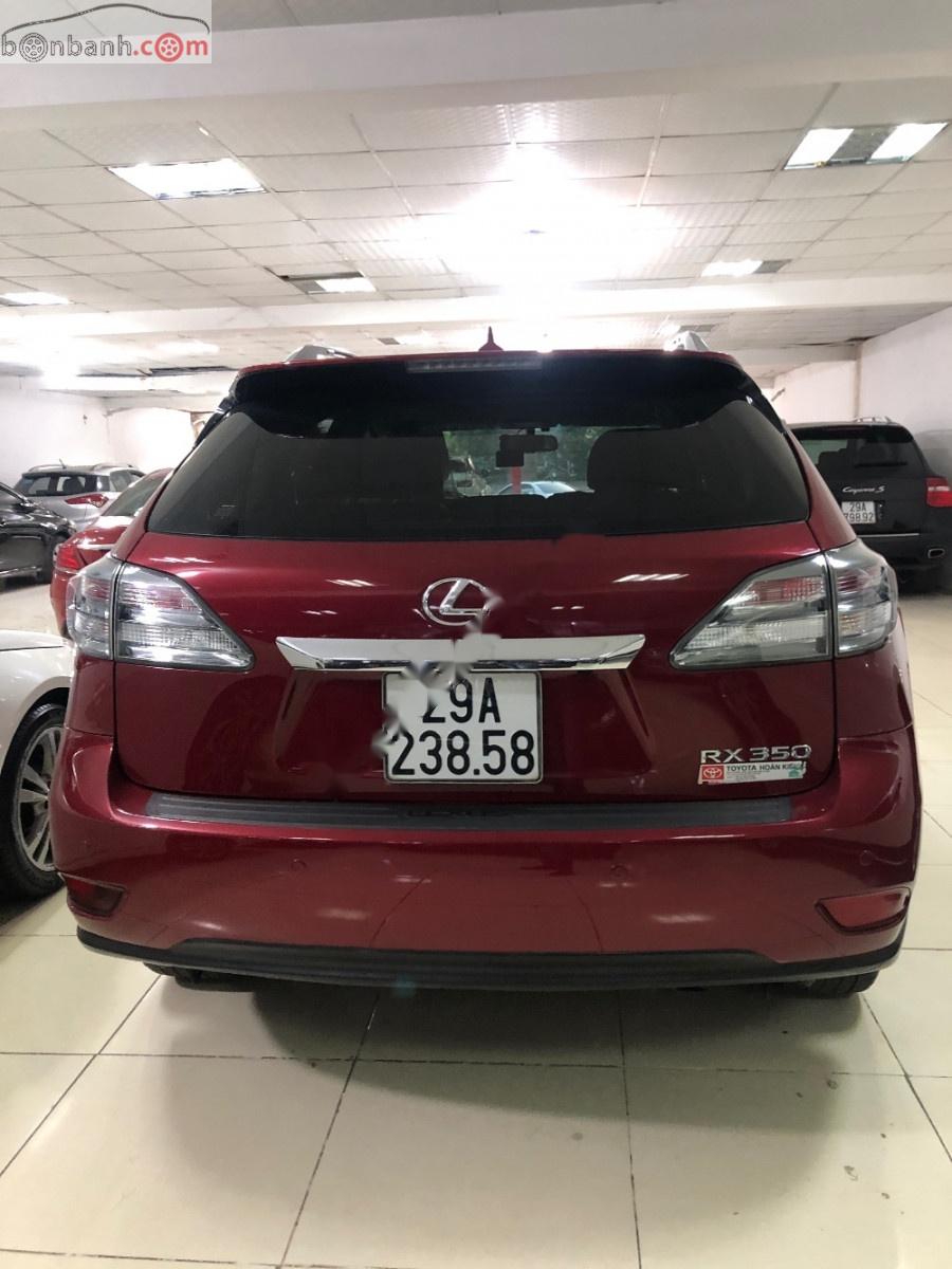 Lexus RX 350 AWD 2011 - Bán xe Lexus RX 350 2011, màu đỏ, nhập khẩu