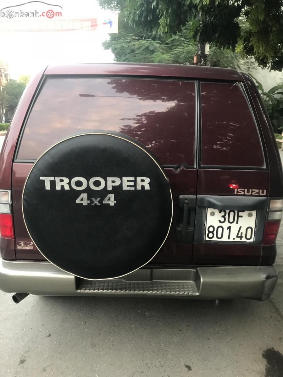 Isuzu Trooper 2003 - Bán Isuzu Trooper sản xuất năm 2003, màu đỏ, nhập khẩu 
