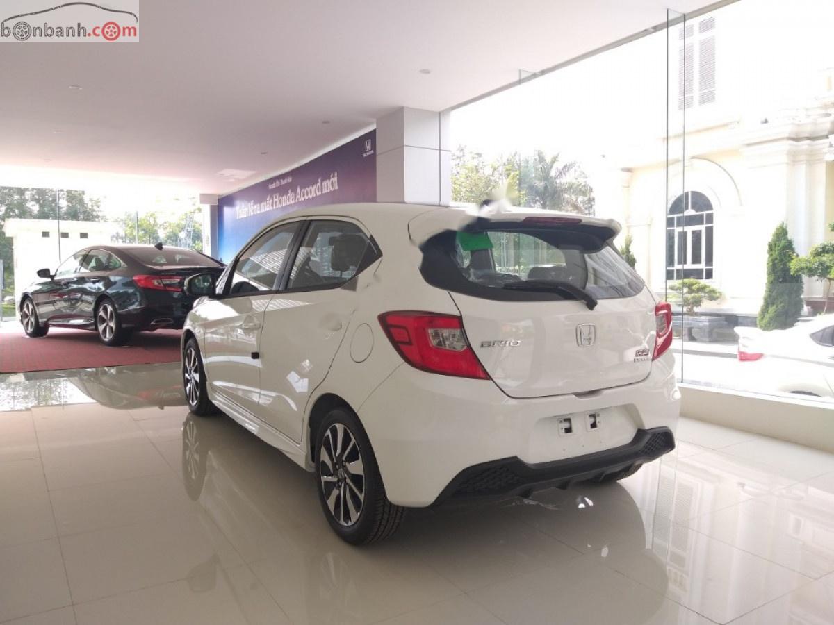 Honda Brio RS 2019 - Cần bán Honda Brio RS 2019, màu trắng, nhập khẩu nguyên chiếc, 448tr