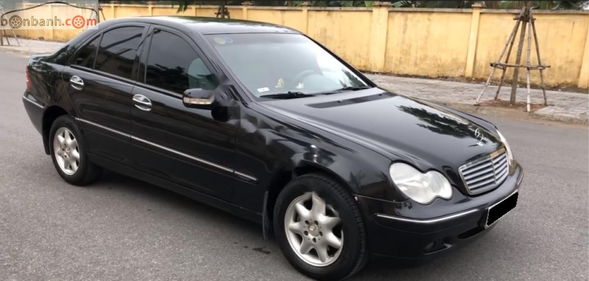 Mercedes-Benz C class   2005 - Cần bán lại xe Mercedes C200 đời 2005, màu đen, chính chủ