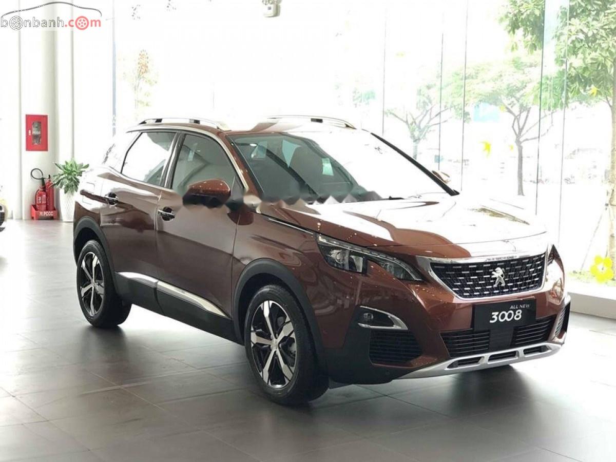 Peugeot 3008 1.6 AT 2019 - Bán Peugeot 3008 1.6 AT sản xuất 2019, màu nâu