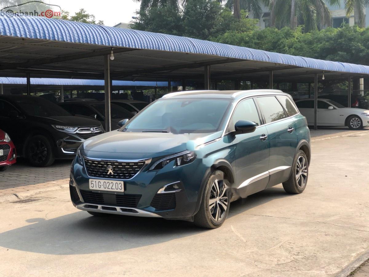 Peugeot 5008 2017 - Bán Peugeot 5008 sản xuất năm 2017, màu xanh lam