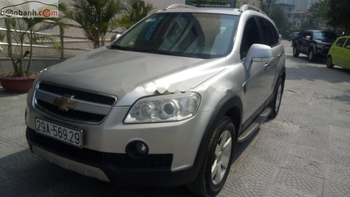 Chevrolet Captiva 2007 - Bán Chevrolet Captiva năm sản xuất 2007, màu bạc, số tự động