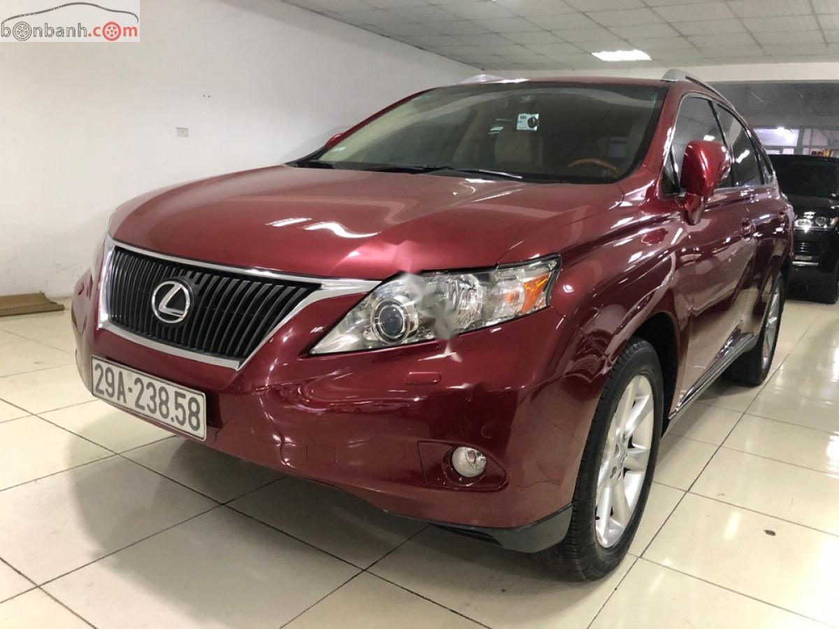 Lexus RX 350 AWD 2011 - Bán xe Lexus RX 350 2011, màu đỏ, nhập khẩu