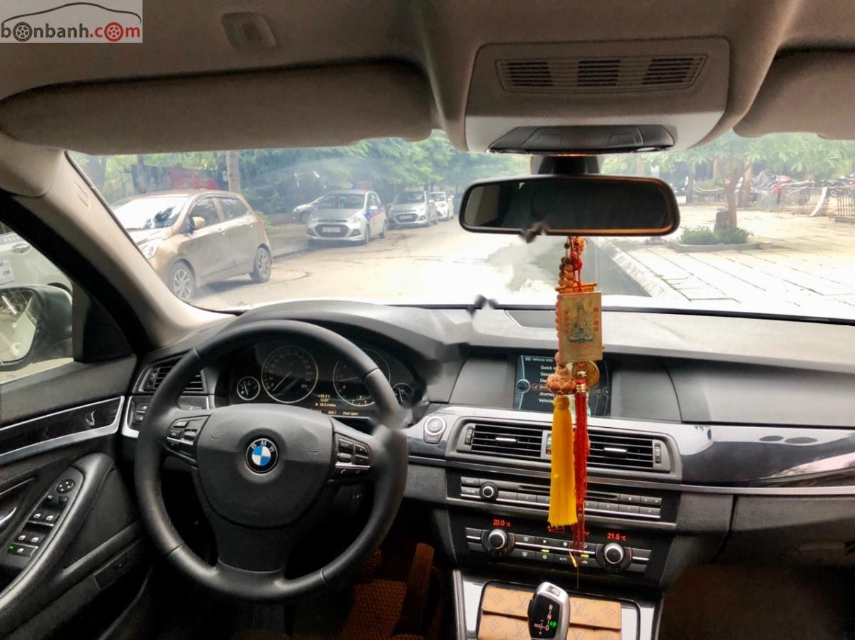 BMW 5 Series 523i 2011 - Bán BMW 5 Series 523i sản xuất năm 2011, màu trắng, xe nhập