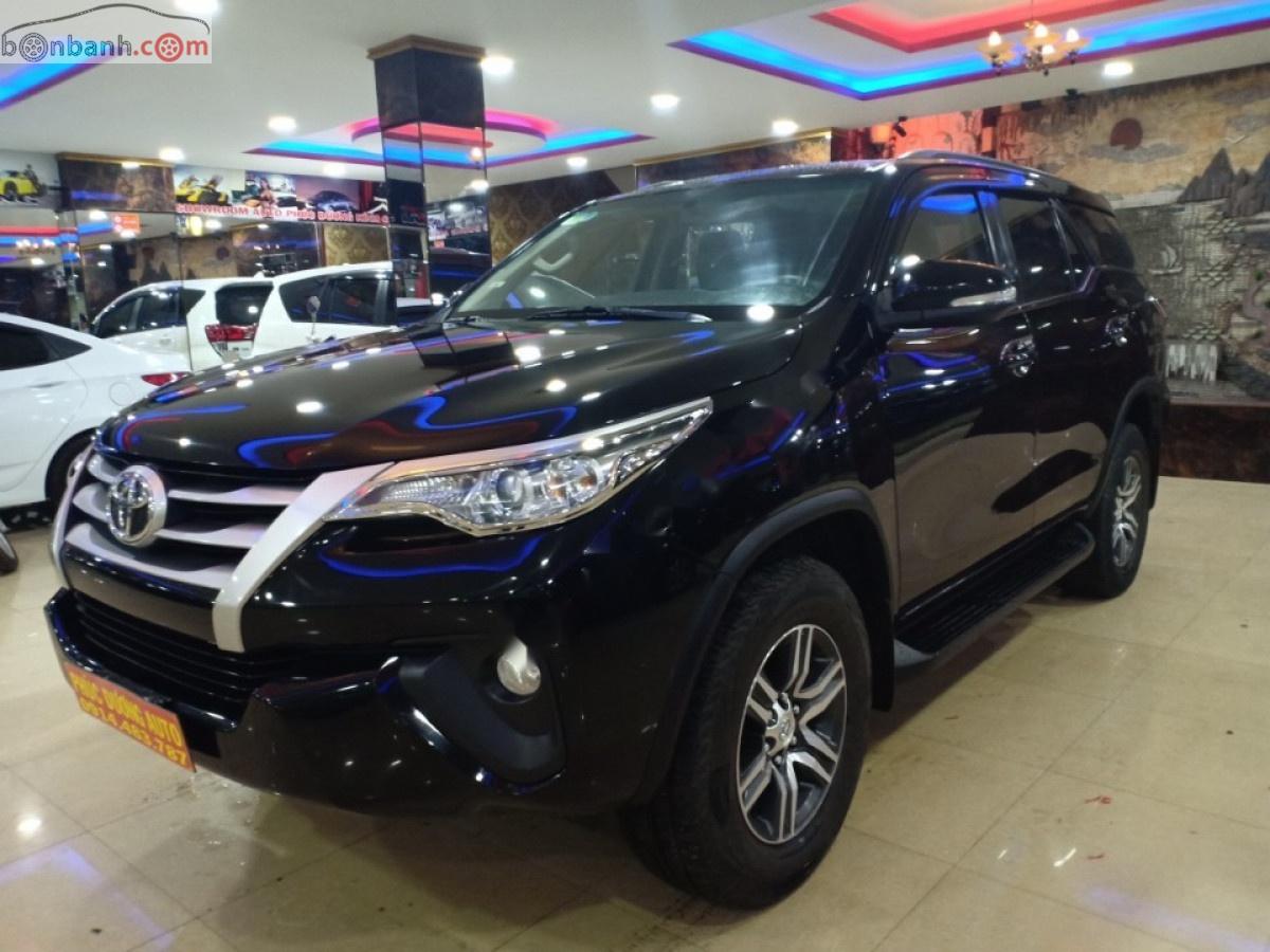 Toyota Fortuner 2017 - Cần bán gấp Toyota Fortuner G năm 2017, màu đen, nhập khẩu chính chủ