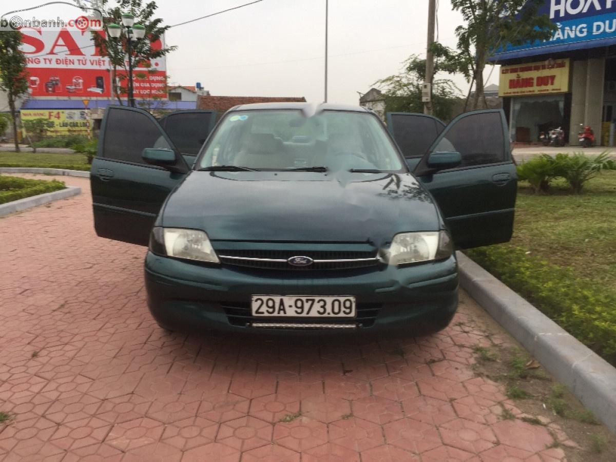 Ford Laser Delu 1.6 MT 2001 - Bán ô tô Ford Laser năm sản xuất 2001, màu xanh lam xe còn mới lắm