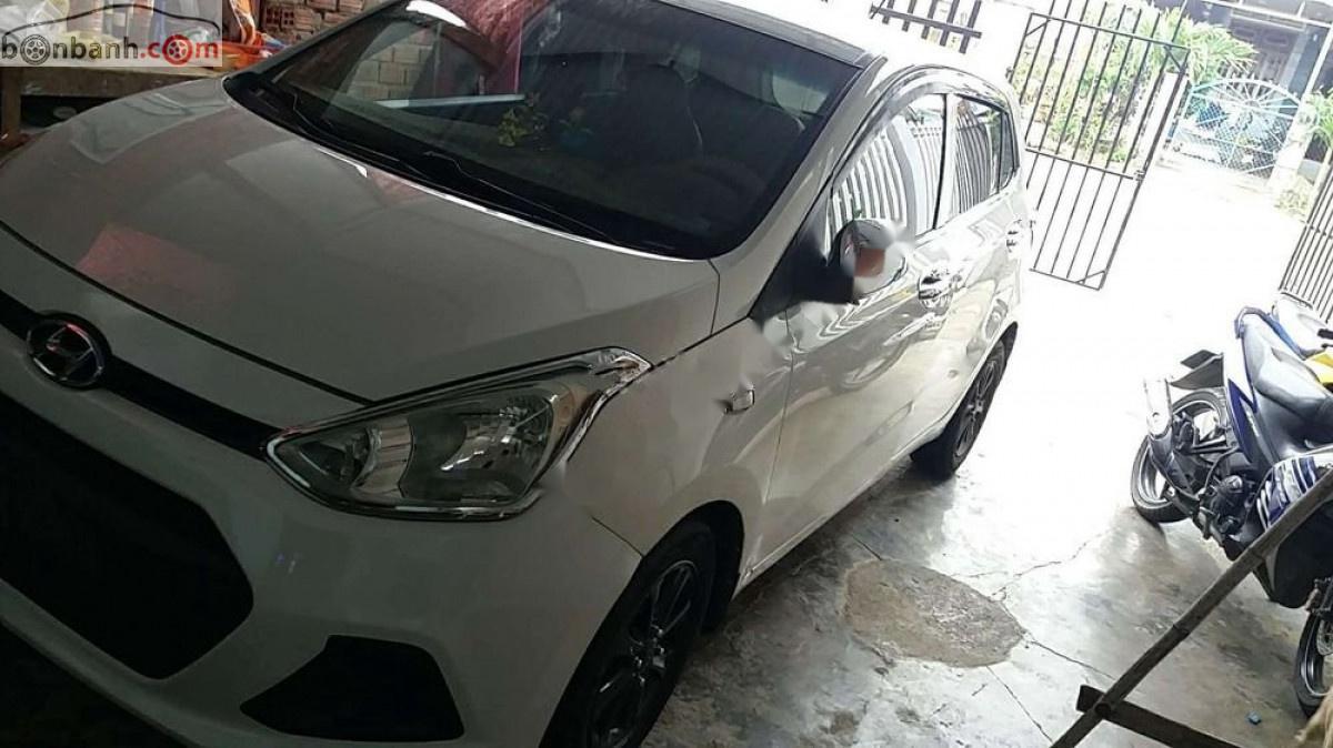 Hyundai Grand i10 2015 - Bán Hyundai Grand i10 MT đời 2015, màu trắng, nhập khẩu số sàn, 235 triệu