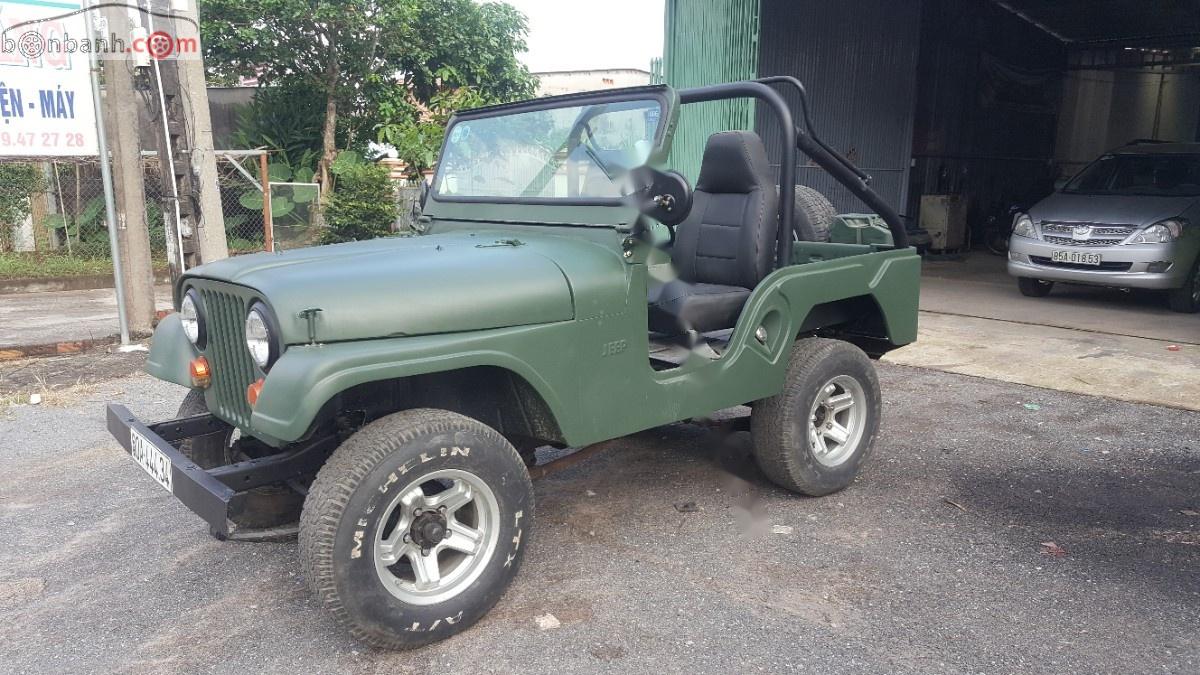 Jeep CJ   1990 - Cần bán lại xe Jeep CJ sản xuất 1990, màu xanh lam, xe nhập