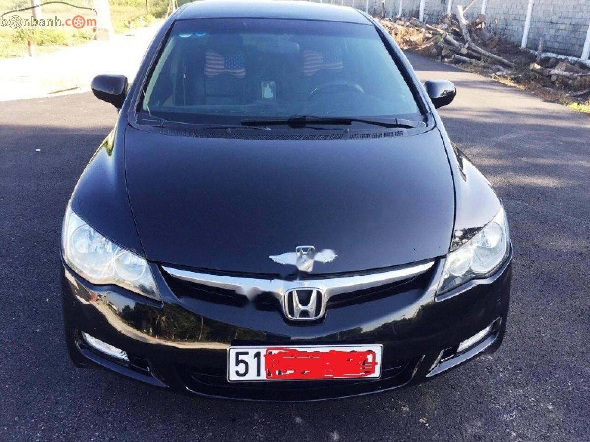 Honda Civic   2007 - Bán Honda Civic 1.8 MT đời 2007, màu đen, giá cạnh tranh