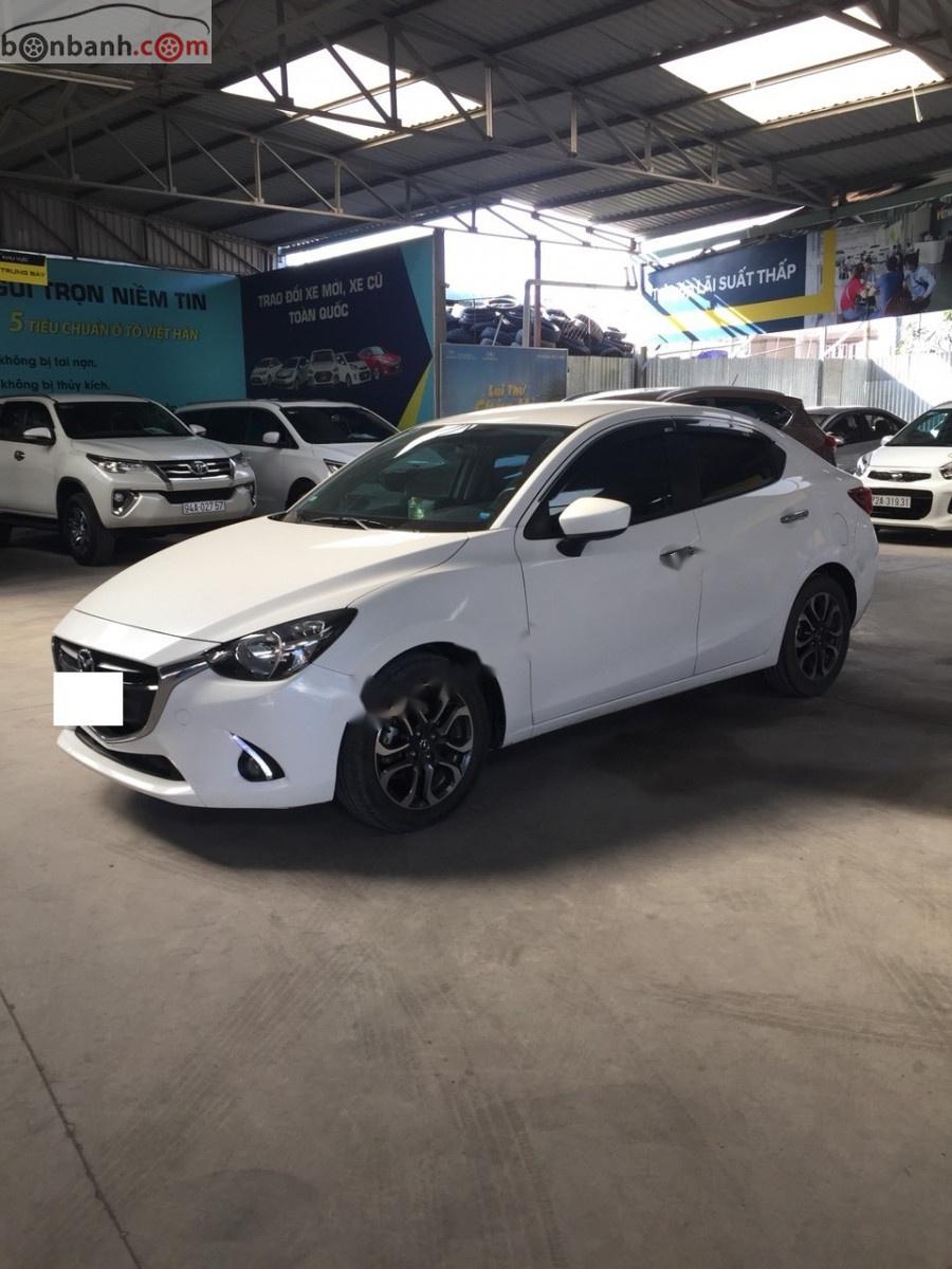 Mazda 2 1.5 AT 2016 - Bán Mazda 2 2016, màu trắng số tự động, 458tr