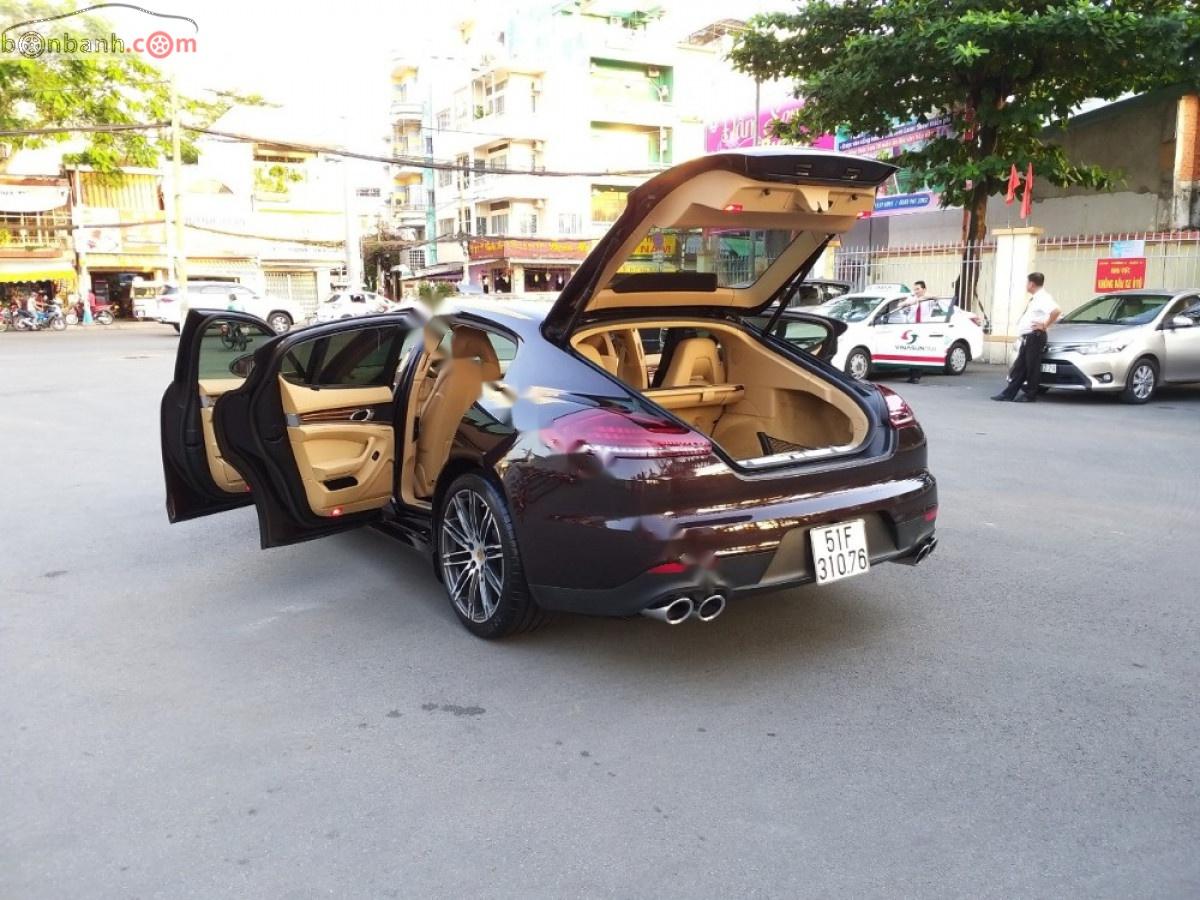 Porsche Panamera 3.6 V6 2016 - Cần bán xe Porsche Panamera 3.6 V6 sản xuất năm 2016, màu nâu, nhập khẩu nguyên chiếc còn mới