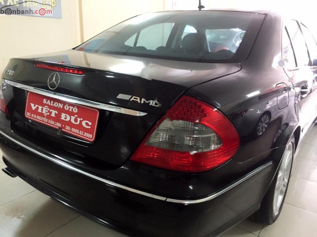 Mercedes-Benz E class 2008 - Cần bán lại xe Mercedes E200 năm 2008, màu đen, xe nhập chính chủ, giá 455tr