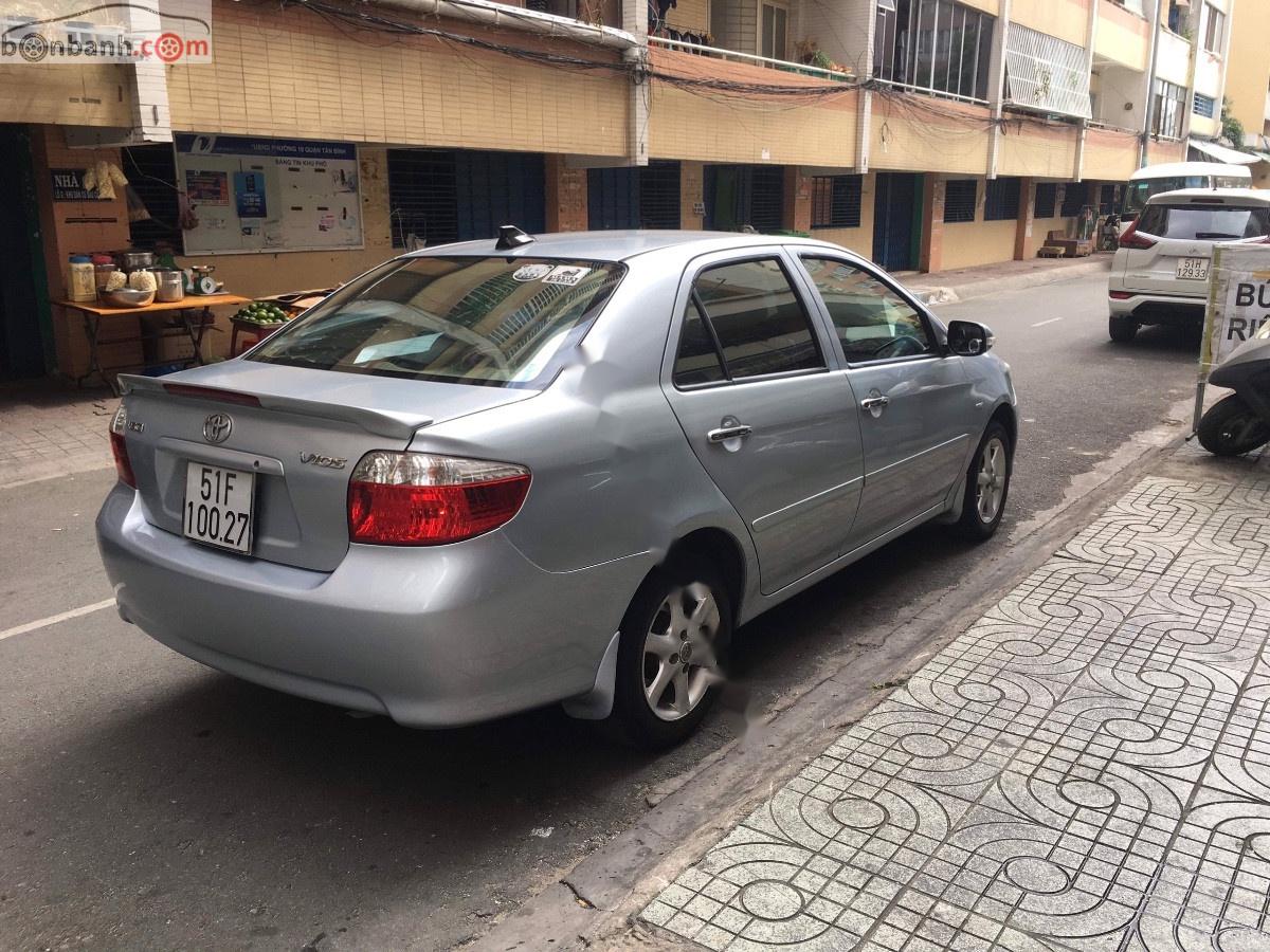 Toyota Vios 2003 - Cần bán xe Toyota Vios đời 2003, màu bạc, 222tr