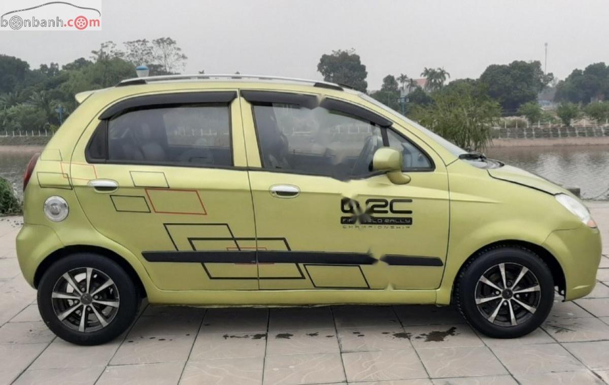 Chevrolet Spark 2009 - Bán xe cũ Chevrolet Spark sản xuất 2009, màu xanh lục