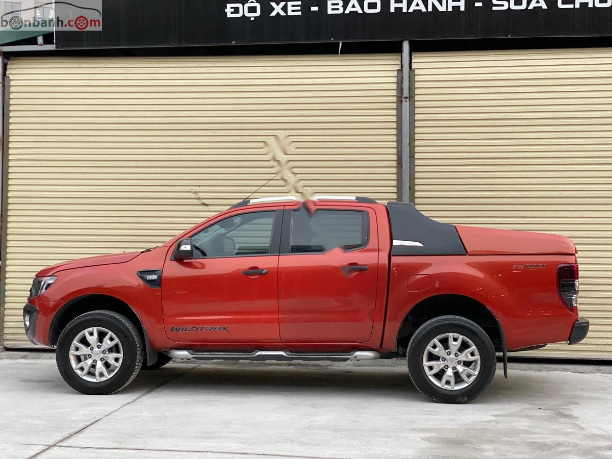 Ford Ranger 2014 - Cần bán Ford Ranger đời 2014, màu đỏ, nhập khẩu