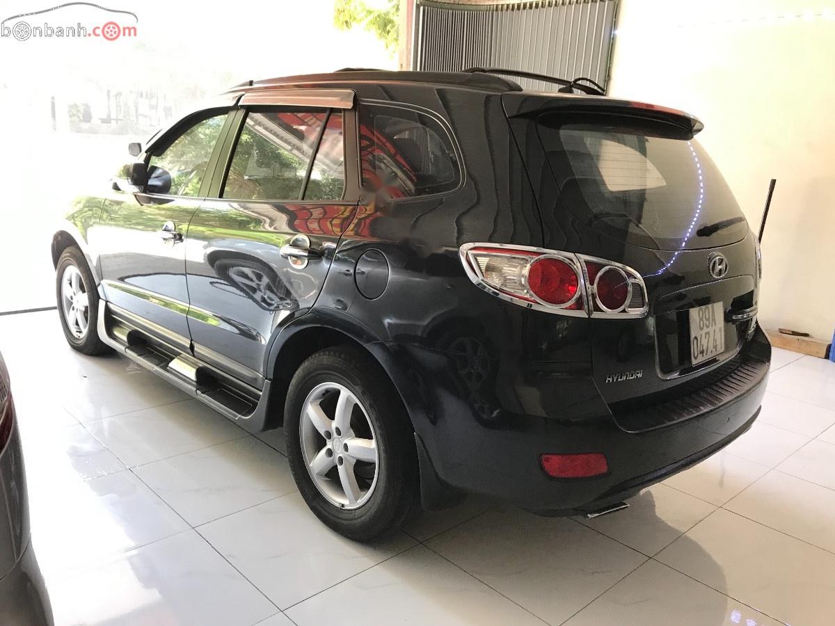 Hyundai Santa Fe 2009 - Bán Hyundai Santa Fe sản xuất 2009, màu đen, xe nhập 