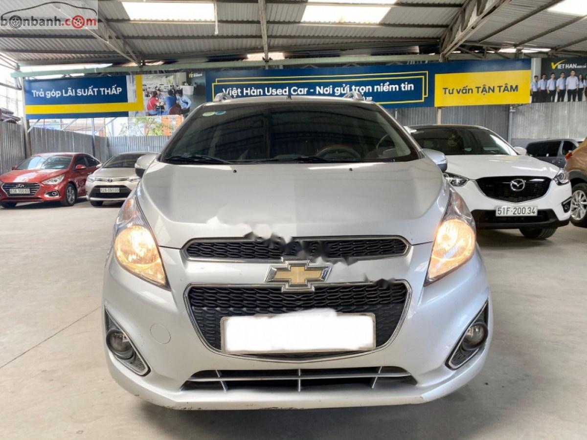 Chevrolet Spark 2014 - Bán Chevrolet Spark 2014, màu bạc, 258tr xe còn mới lắm