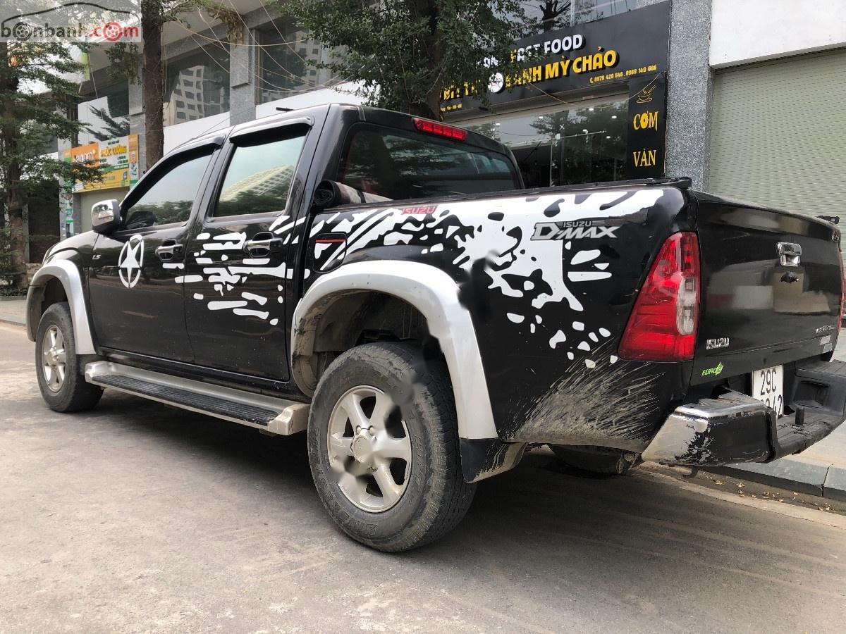 Isuzu Dmax LS 3.0 4x2 MT 2010 - Bán Isuzu Dmax LS 3.0 4x2 MT sản xuất năm 2010, màu đen