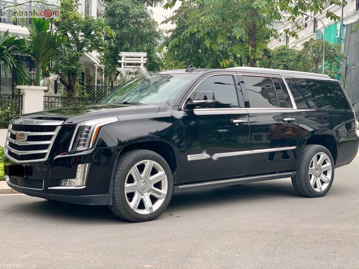 Cadillac Escalade Platium 2015 - Bán Cadillac Escalade Platium năm 2015, màu đen, xe nhập như mới