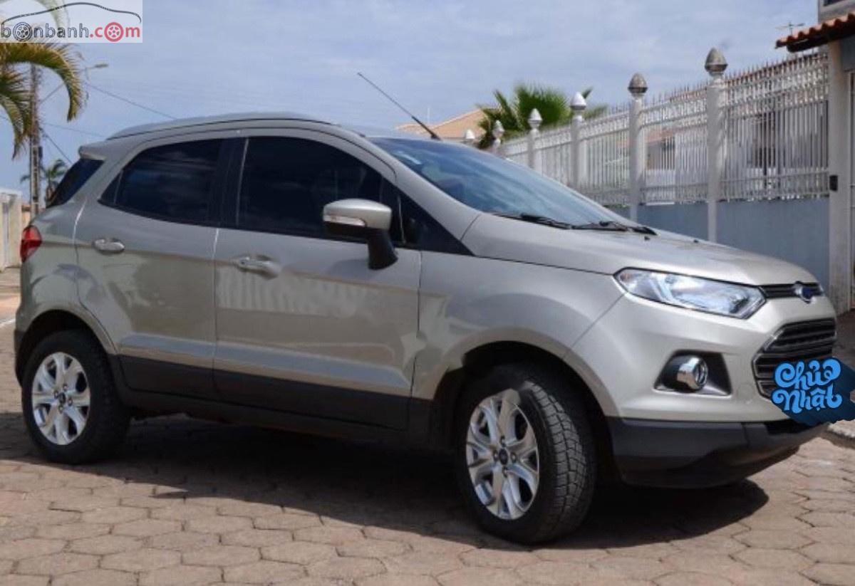 Ford EcoSport Titanium 1.5L AT 2016 - Bán Ford EcoSport Titatinum năm sản xuất 2016, màu bạc, nhập khẩu 