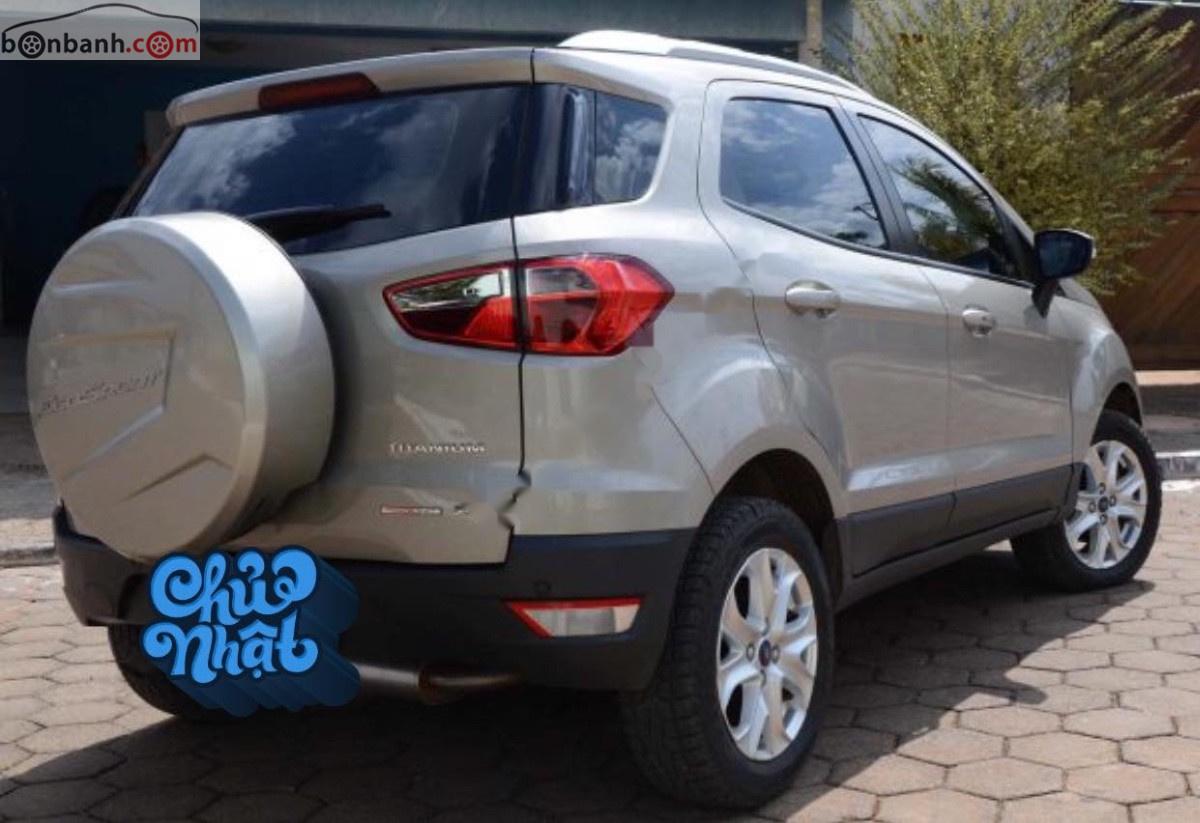 Ford EcoSport Titanium 1.5L AT 2016 - Bán Ford EcoSport Titatinum năm sản xuất 2016, màu bạc, nhập khẩu 