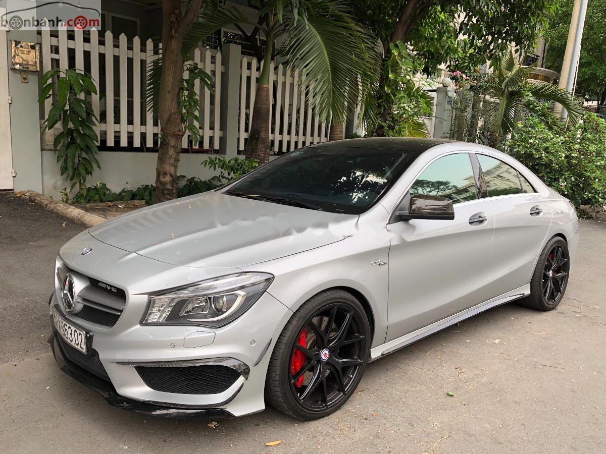 Mercedes-Benz CLA class Mercedes Benz CLA class CLA 45 A 4Matic 2014 - Cần bán Mercedes CLA 45 AMG đời 2014, màu bạc, nhập khẩu 