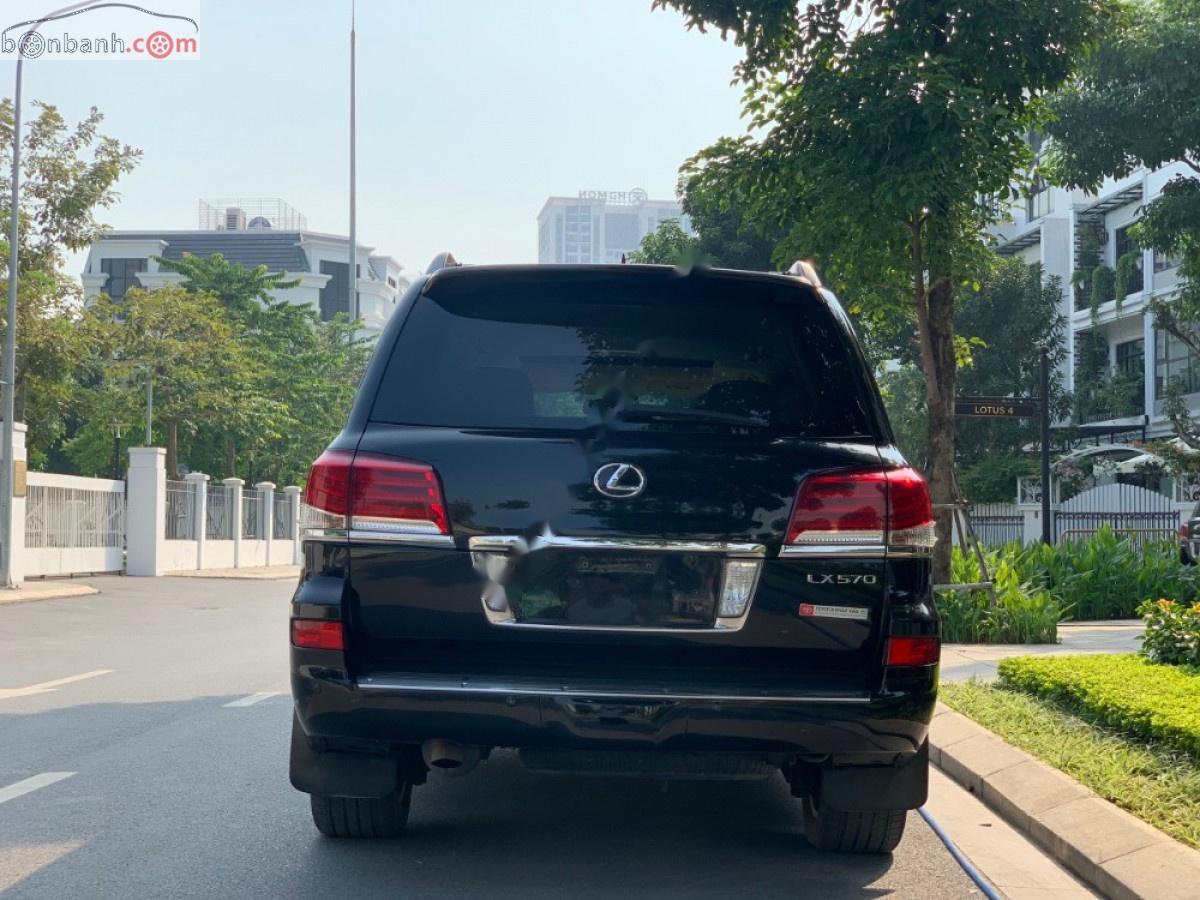 Lexus LX   2012 - Bán Lexus LX 570 đời 2012, màu đen, nhập khẩu  