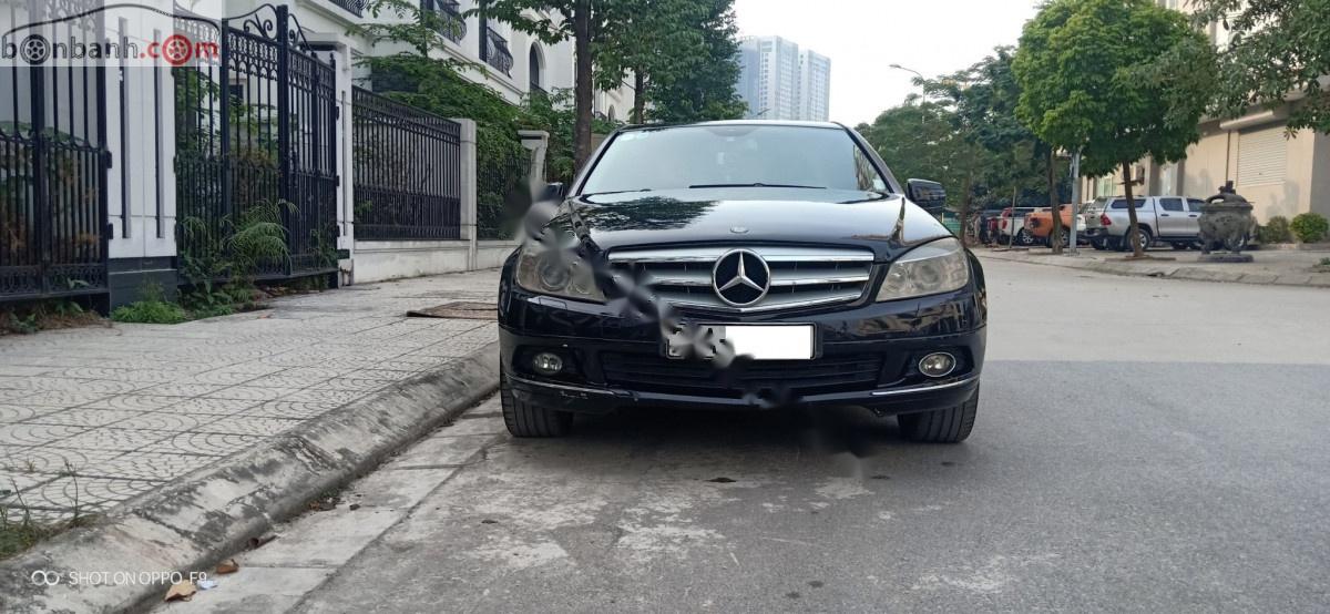 Mercedes-Benz C class   C200 Avantgarde 2007 - Cần bán gấp Mercedes C200 Avantgarde sản xuất 2007, màu đen, số tự động, 420 triệu