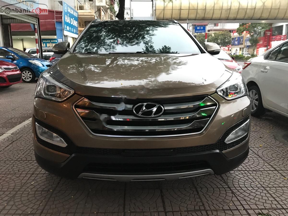 Hyundai Santa Fe 2.2  2015 - Bán xe Hyundai Santa Fe 2.2 đời 2015, nhập khẩu  