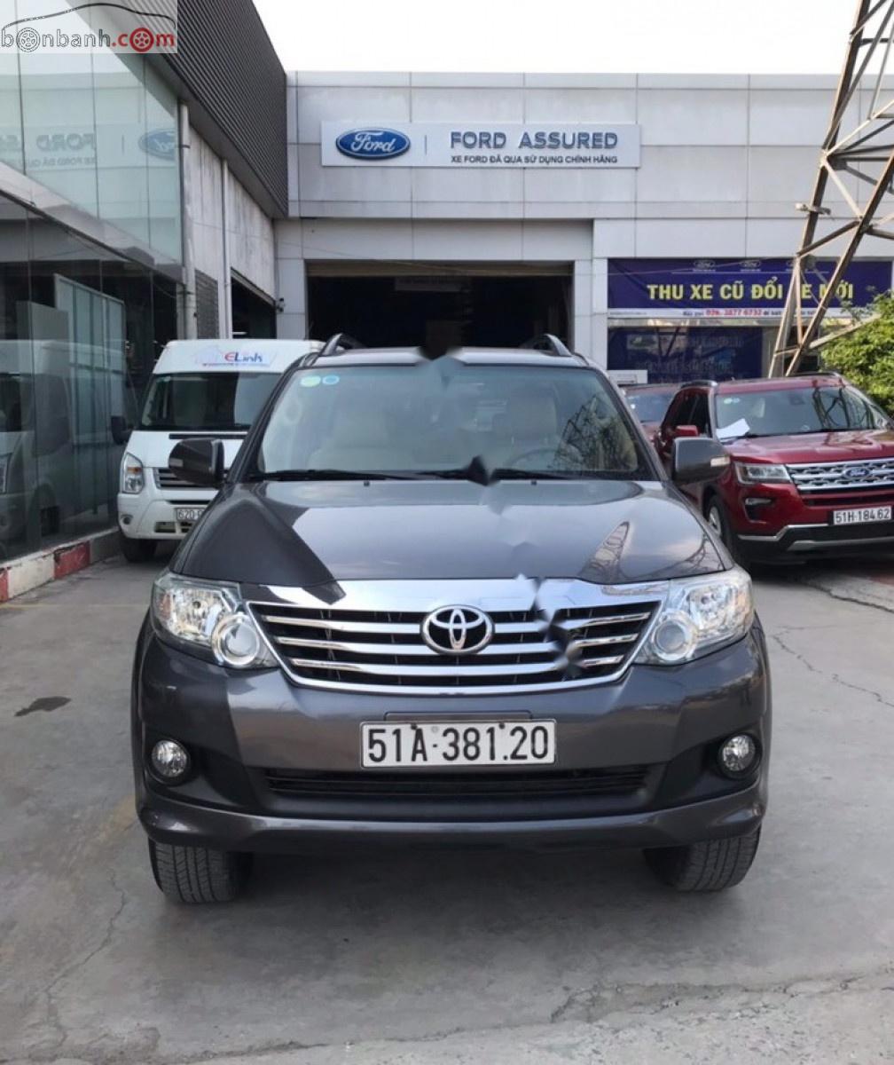 Toyota Fortuner 2012 - Bán xe Toyota Fortuner đời 2012, màu nâu, giá 599tr