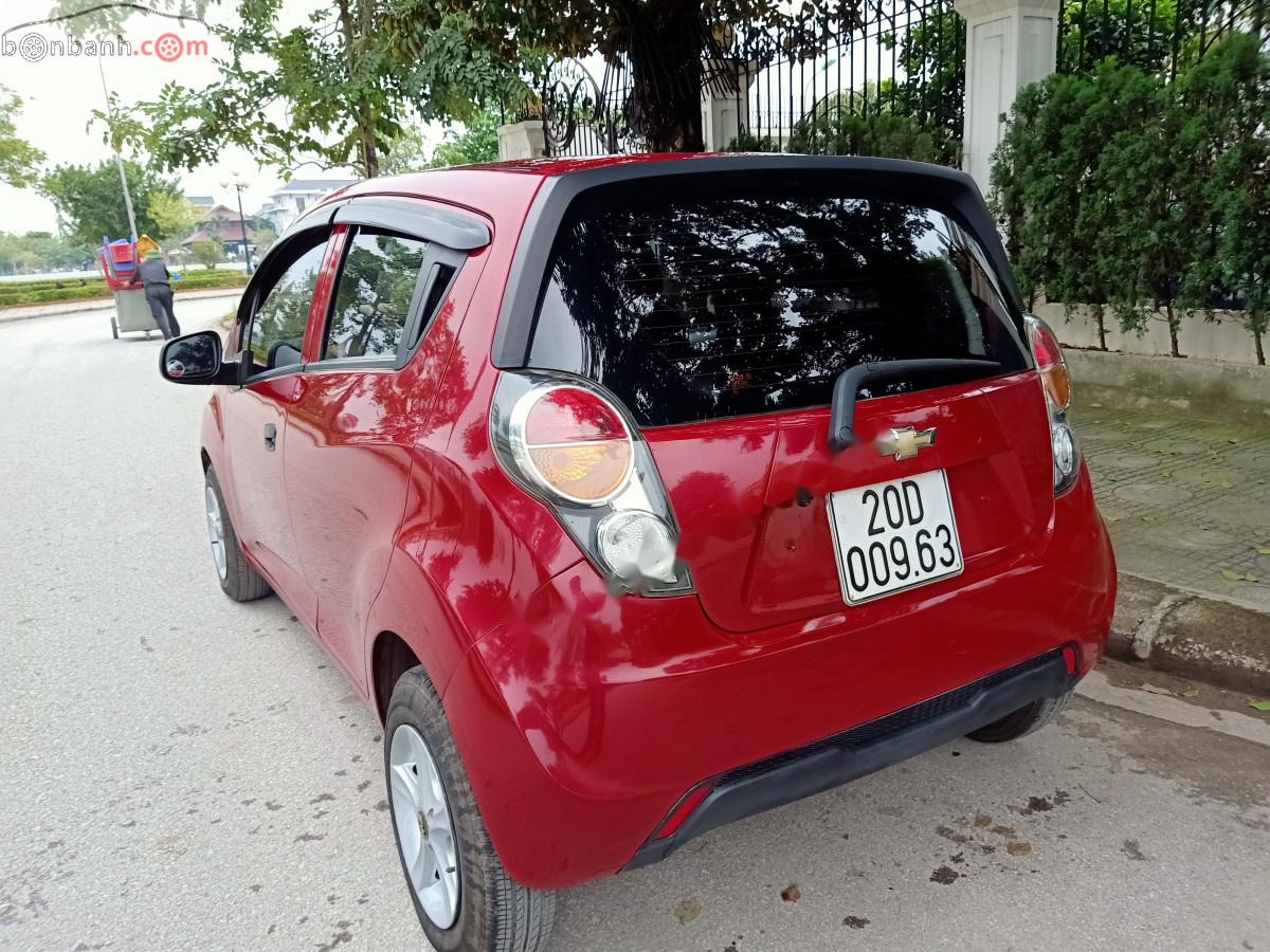 Chevrolet Spark 2012 - Bán Chevrolet Spark sản xuất 2012, màu đỏ, nhập khẩu chính hãng