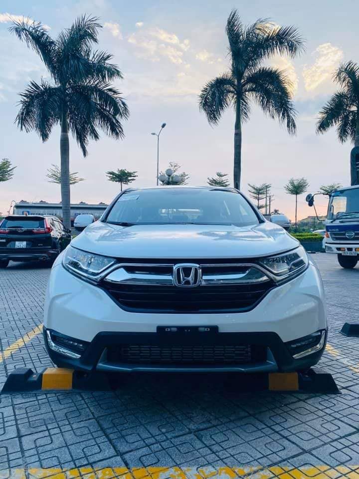 Honda CR V L  2019 - Honda ô tô Long Biên - Xả kho cuối năm chiếc xe Honda CR V 1.5L đời 2019, màu trắng - Giao nhanh toàn quốc