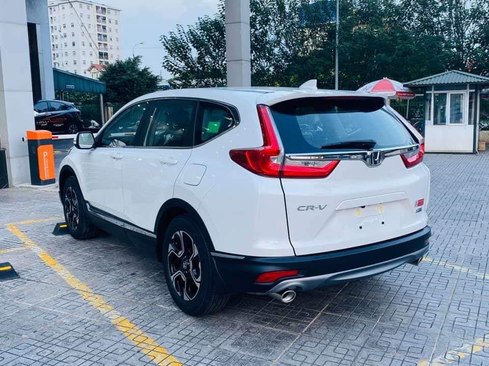 Honda CR V L  2019 - Honda ô tô Long Biên - Xả kho cuối năm chiếc xe Honda CR V 1.5L đời 2019, màu trắng - Giao nhanh toàn quốc