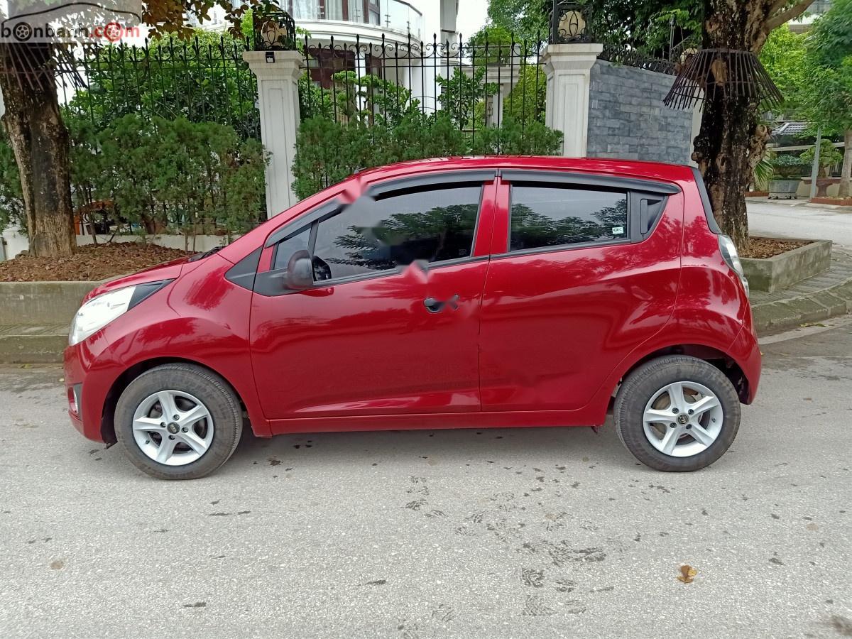 Chevrolet Spark 2012 - Bán Chevrolet Spark sản xuất 2012, màu đỏ, nhập khẩu chính hãng