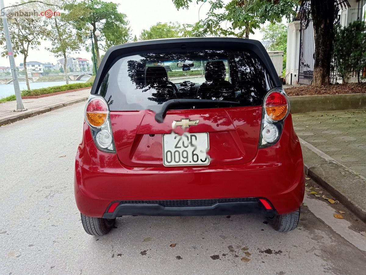 Chevrolet Spark 2012 - Bán Chevrolet Spark sản xuất 2012, màu đỏ, nhập khẩu chính hãng