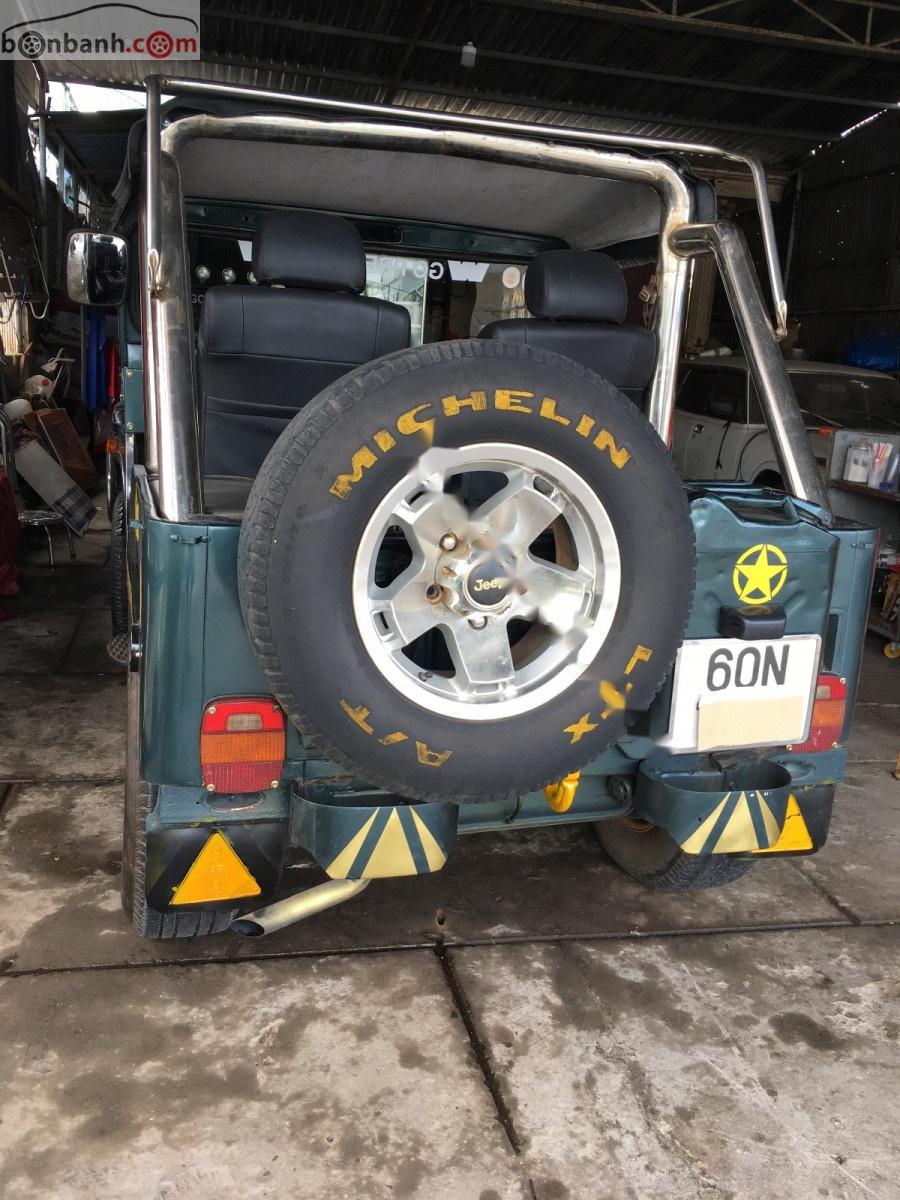 Jeep CJ    1990 - Bán Jeep CJ sản xuất năm 1990, màu xanh lam, nhập khẩu