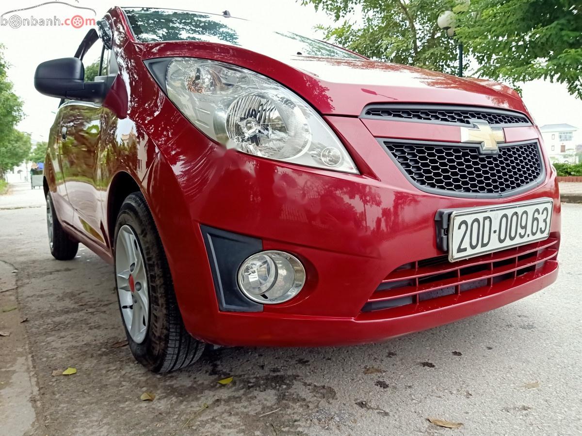 Chevrolet Spark 2012 - Bán Chevrolet Spark sản xuất 2012, màu đỏ, nhập khẩu chính hãng