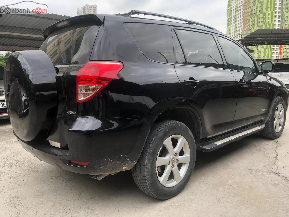 Toyota RAV4   2008 - Bán Toyota RAV4 Limited 2.4 AT đời 2008, màu đen, xe nhập 