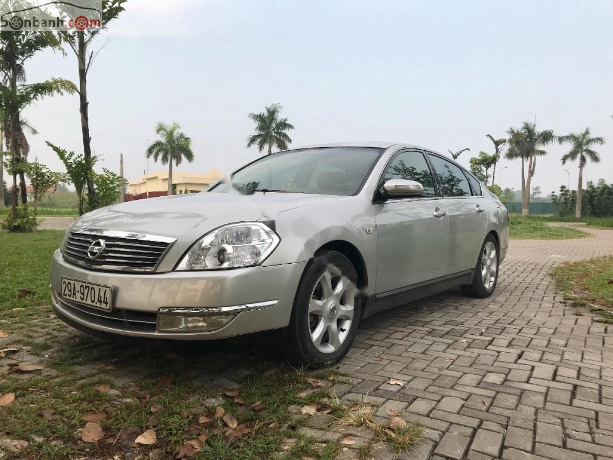 Nissan Teana 2008 - Bán ô tô Nissan Teana 2008, màu bạc, nhập khẩu nguyên chiếc chính chủ, giá tốt