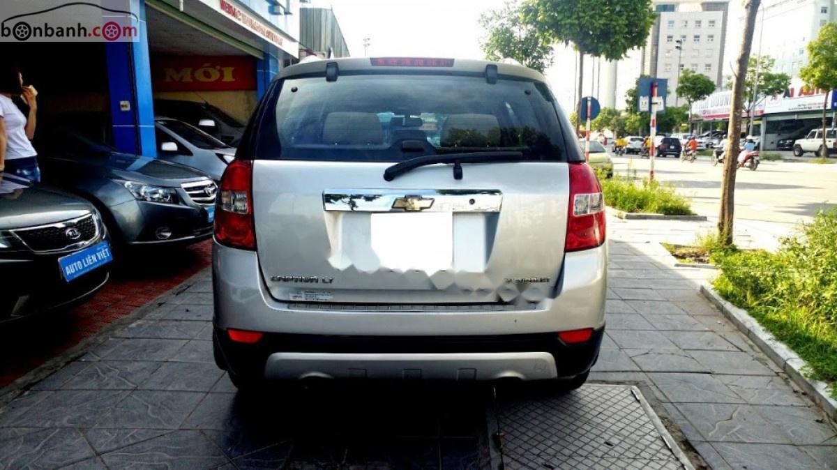 Chevrolet Captiva   2008 - Bán Chevrolet Captiva LT 2.4 MT sản xuất 2008, màu bạc, số sàn 