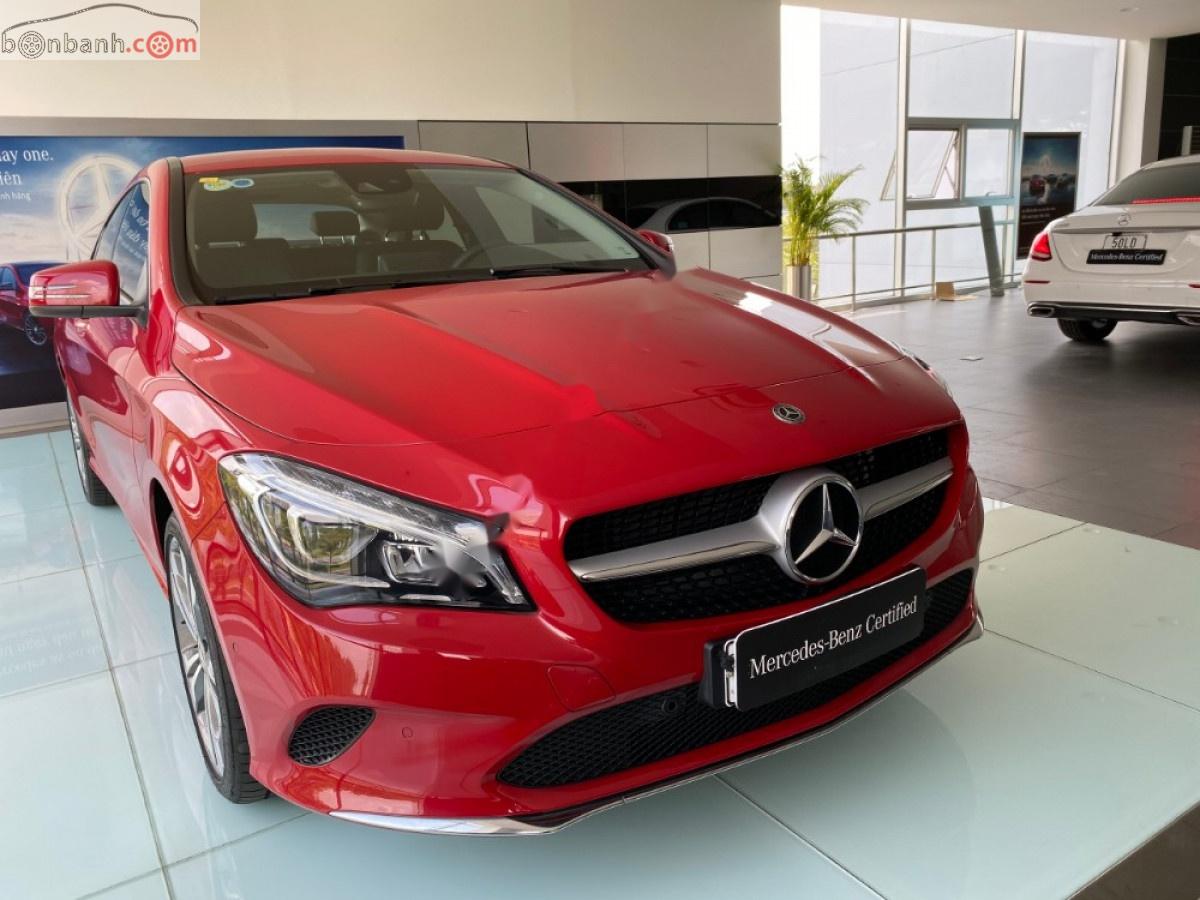 Mercedes-Benz CLA class   2018 - Bán Mercedes CLA 200 sản xuất năm 2018, màu đỏ, nhập khẩu  