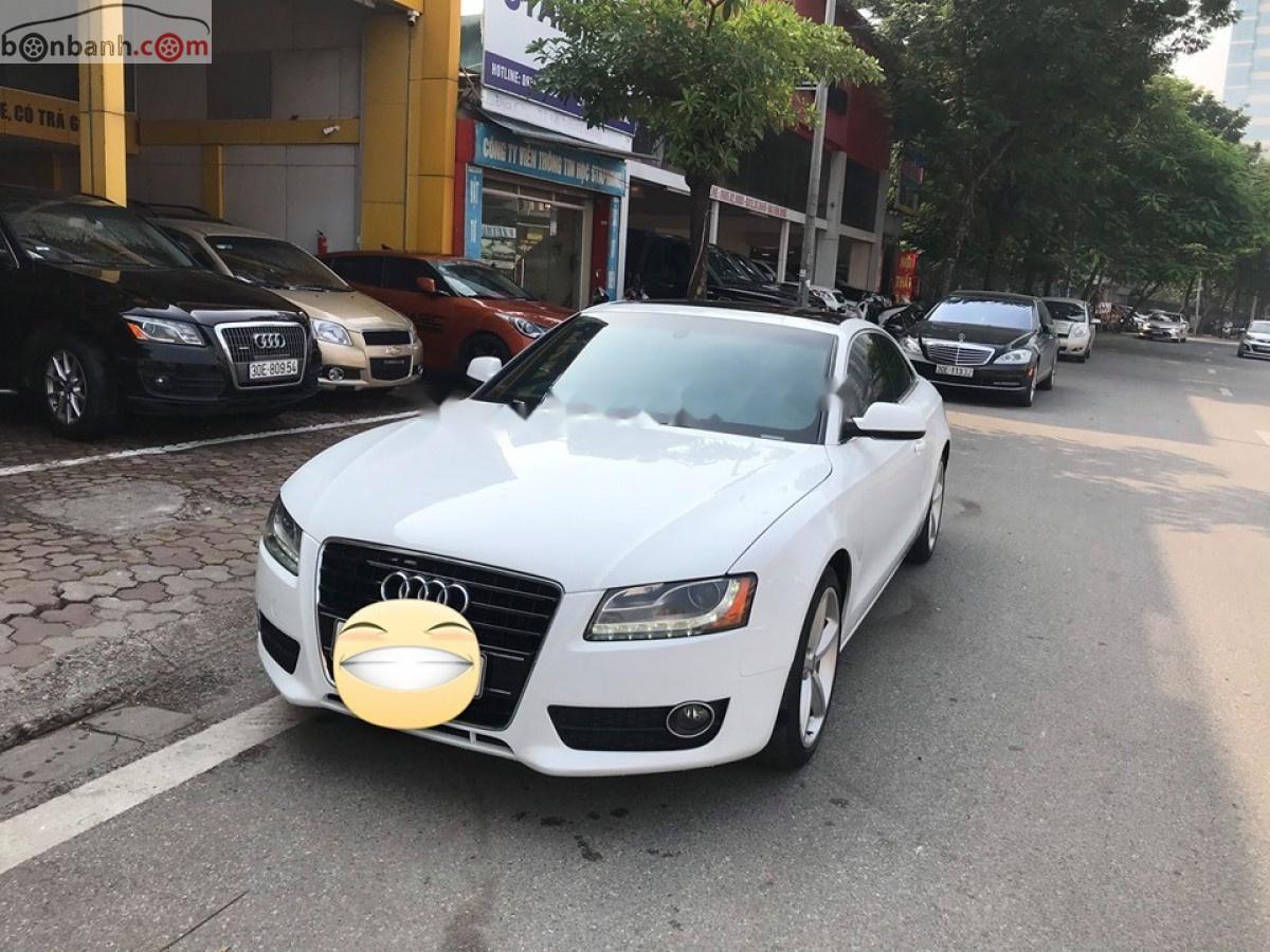 Audi A5 2.0 AT 2011 - Bán Audi A5 2.0 AT 2011, màu trắng, nhập khẩu, giá chỉ 825 triệu